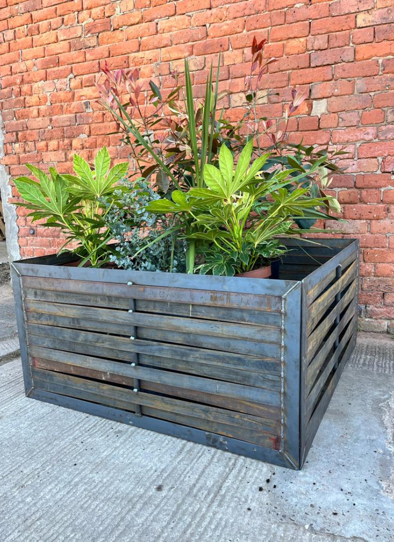 steel planters Manchester