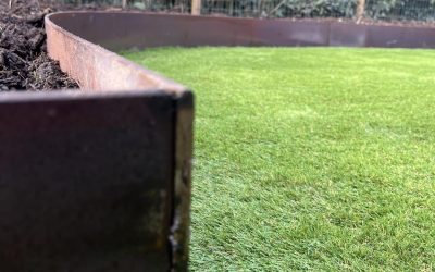 Enhance Your Garden with Bespoke Steel Retaining Walls